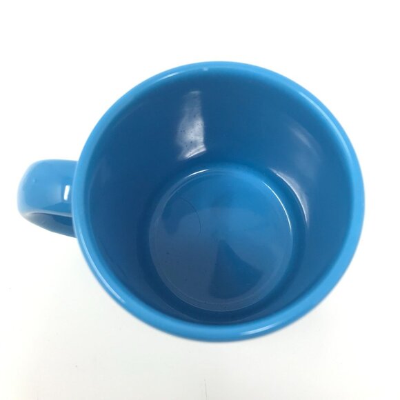 Waechtersbach Guggenheim Bilbao Pig Blue Coffee Cup Mug Made in Spain - Picture 3 of 9